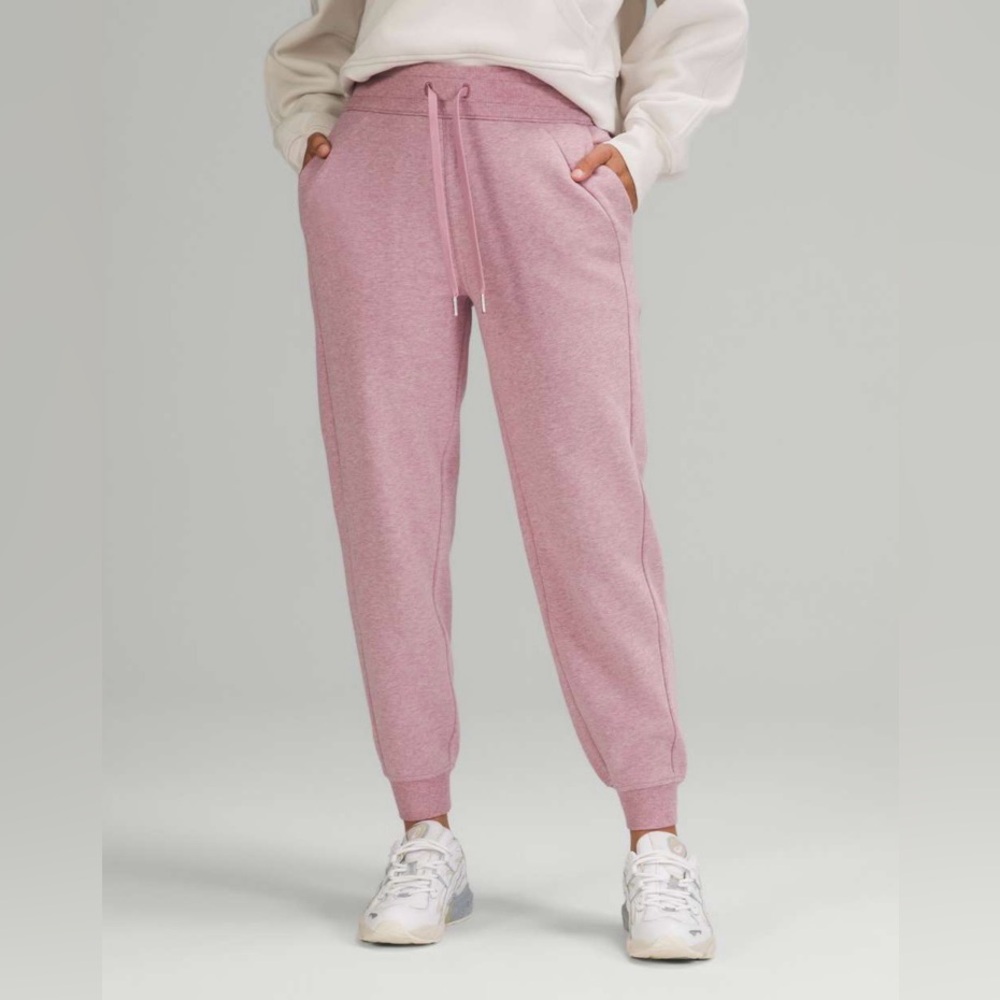 Lululemon Scuba High-Rise Jogger 7/8 Length - Heathered Pink Taupe